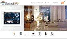 Tablet Screenshot of pametna-kuca.com